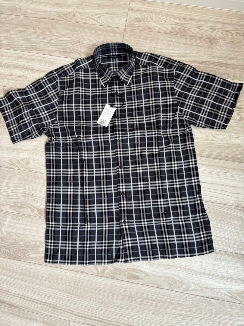 BURBERRY London チェック柄 半袖シャツ