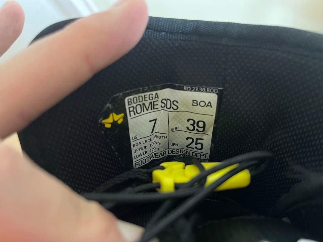 は*ー様 ROME SDS スノーボードブーツ ブラック 25cm