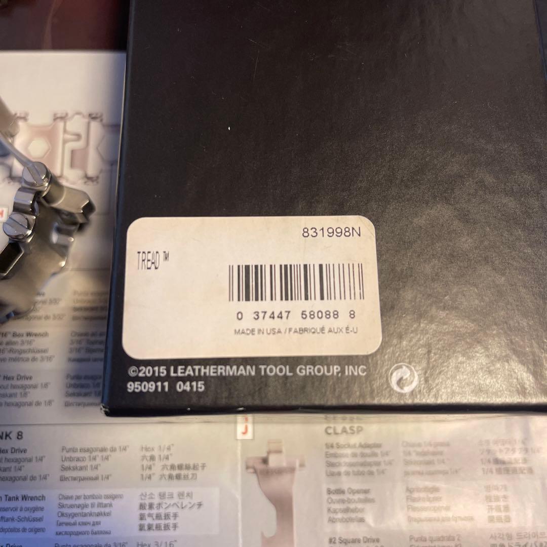 LEATHERMAN レザーマン トレッド TREAD マルチツールブレスレット