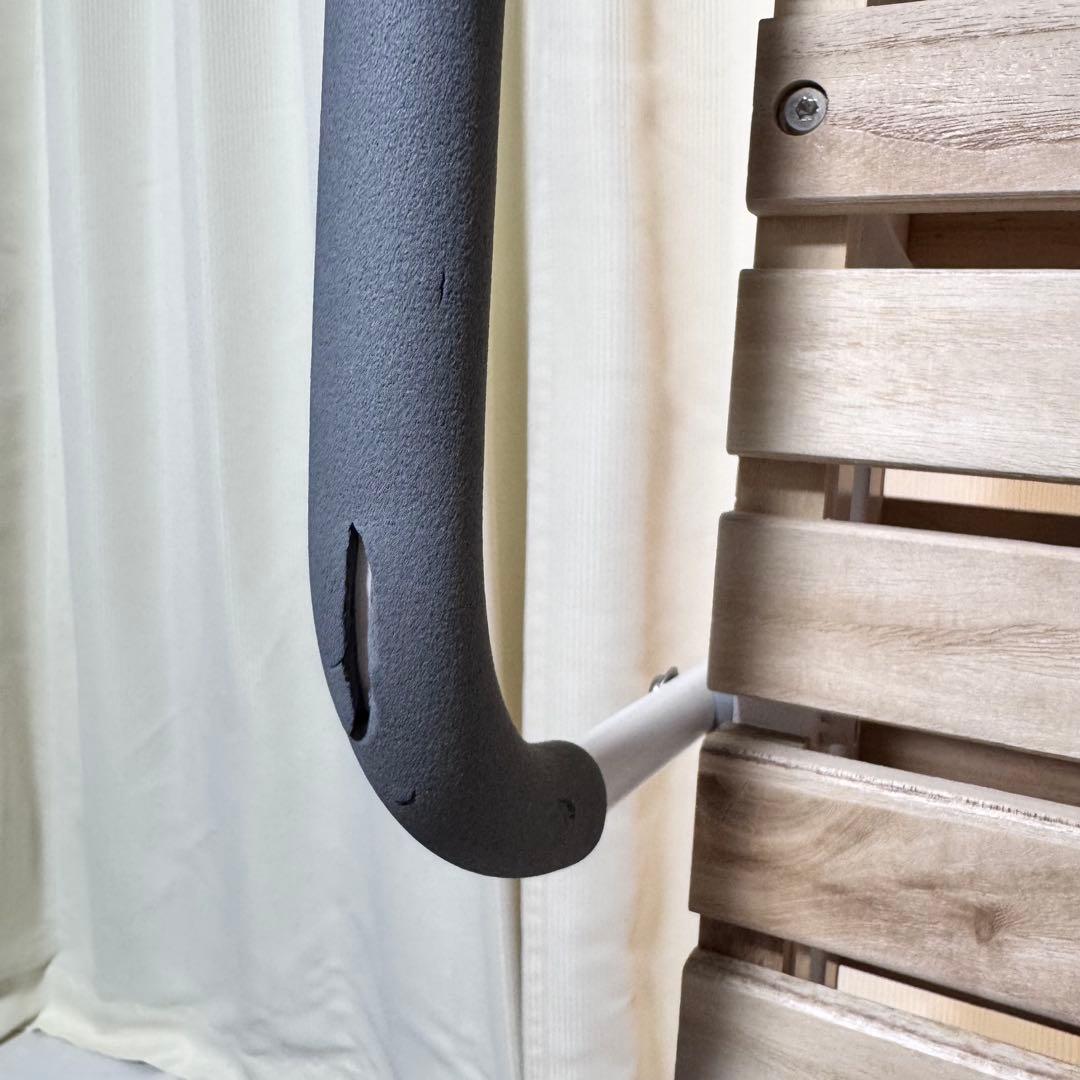 ニトリシングル折りたたみ桐すのこパイプベッド