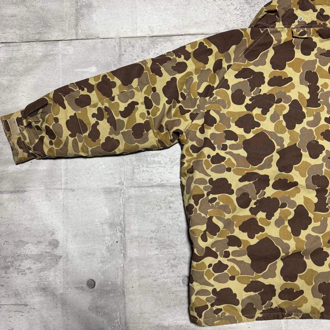 80s 台湾製 マウンテンパーカー ダックハンターカモ フロッグスキン XL