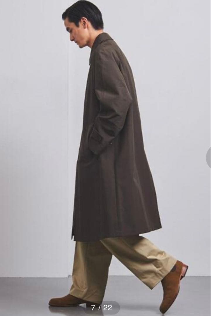 ユナイテッドアローズ バルカラーコート L メンズ ステンカラーコート