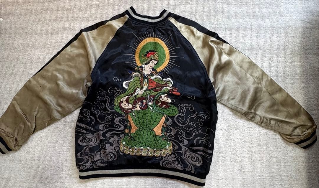 サトリ リバーシブルスカジャン レア 弁財天 阿修羅