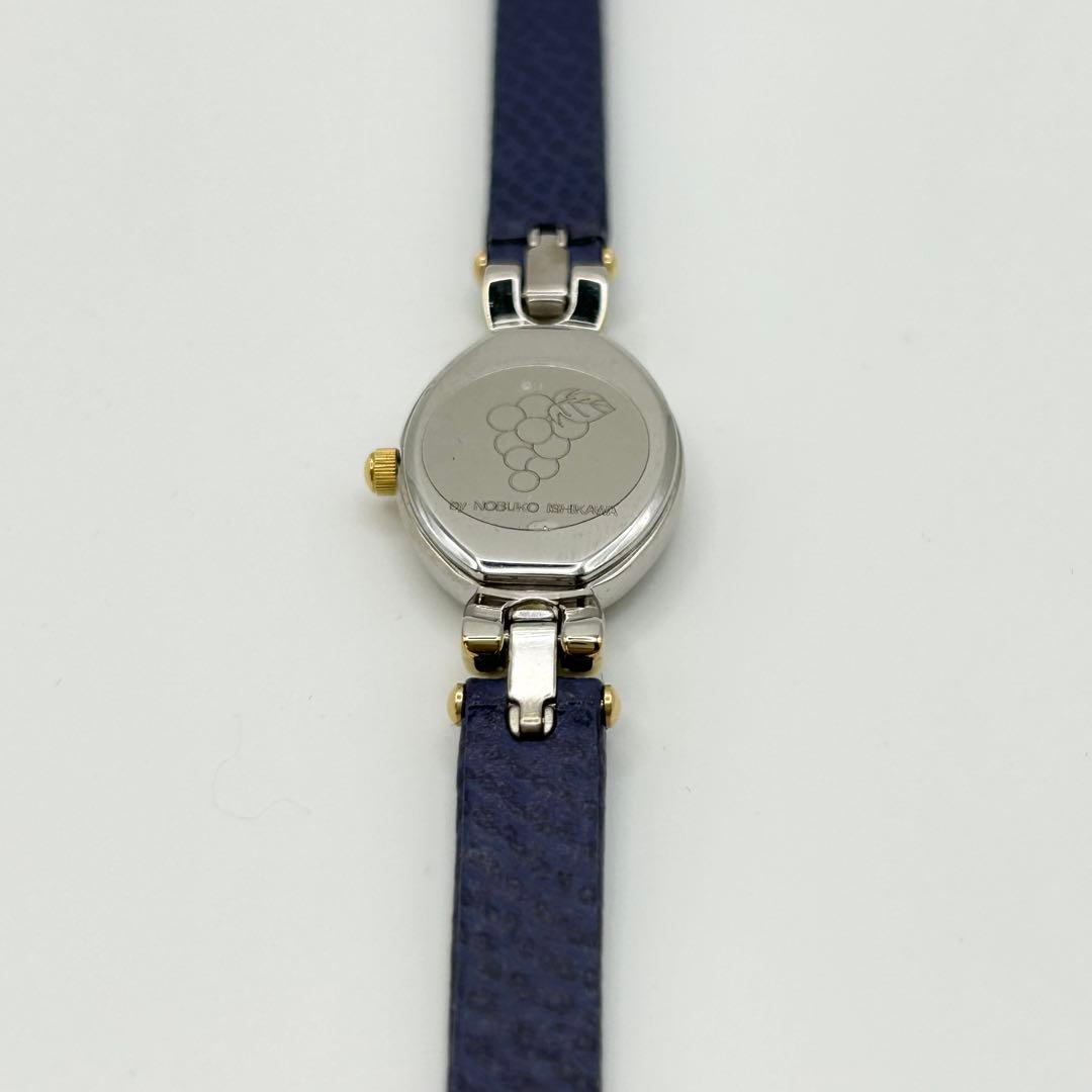 石川暢子 as time クォーツ シェル文字盤 レディース 腕時計 新品電池