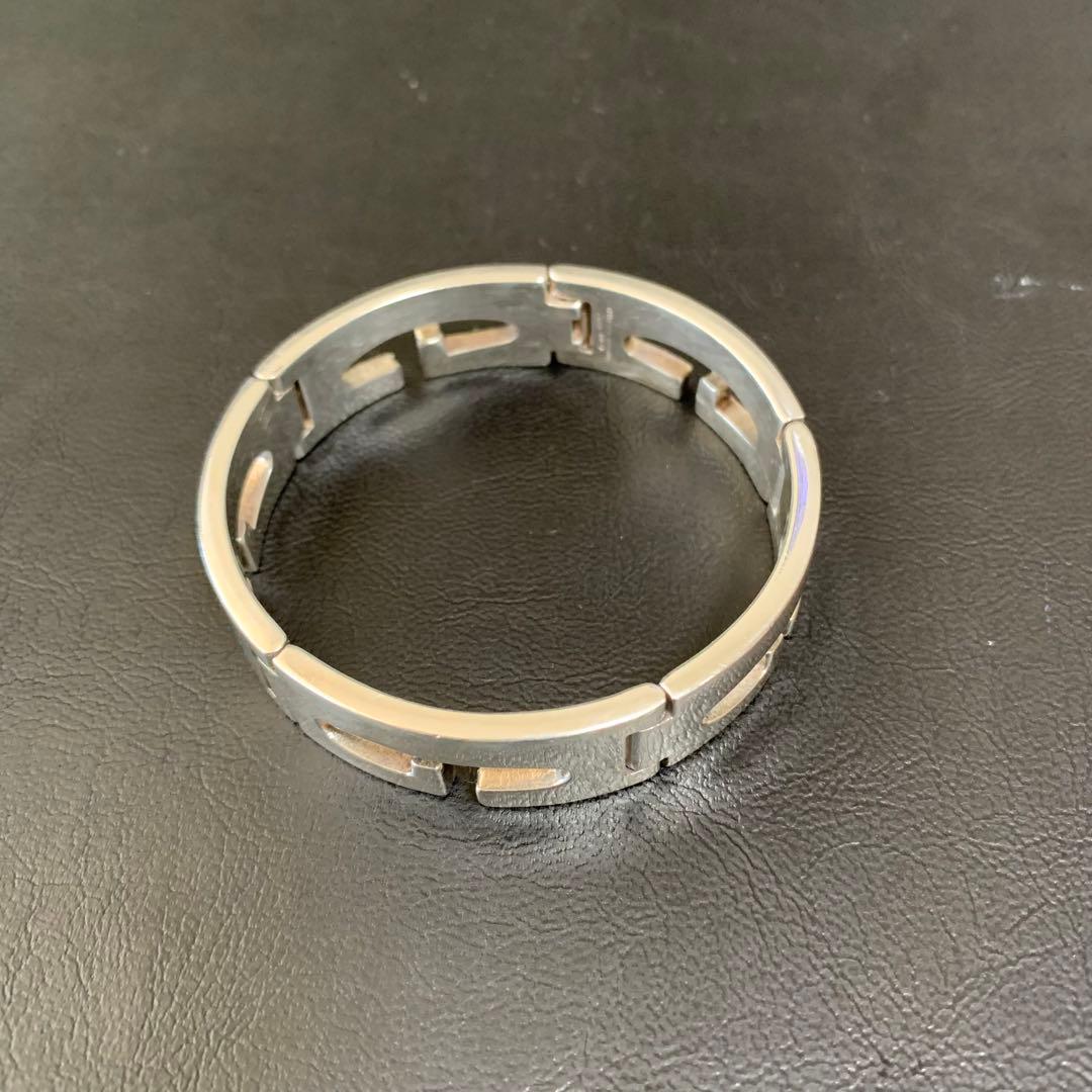 正規品◆グッチ GG バングル◆ブレスレット◆シルバー 925