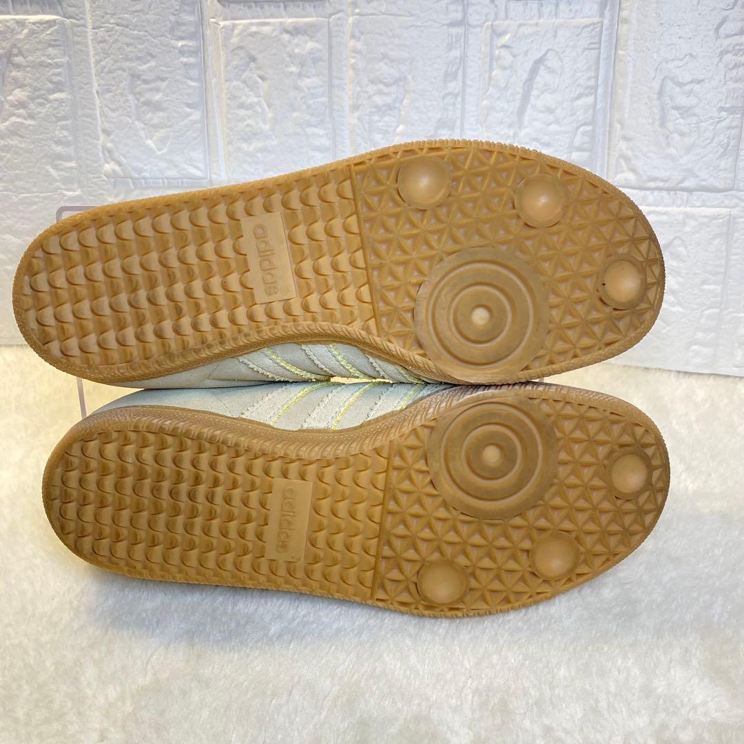 【美品】adidas SAMBA アディダス サンバ 23cm ベージュ