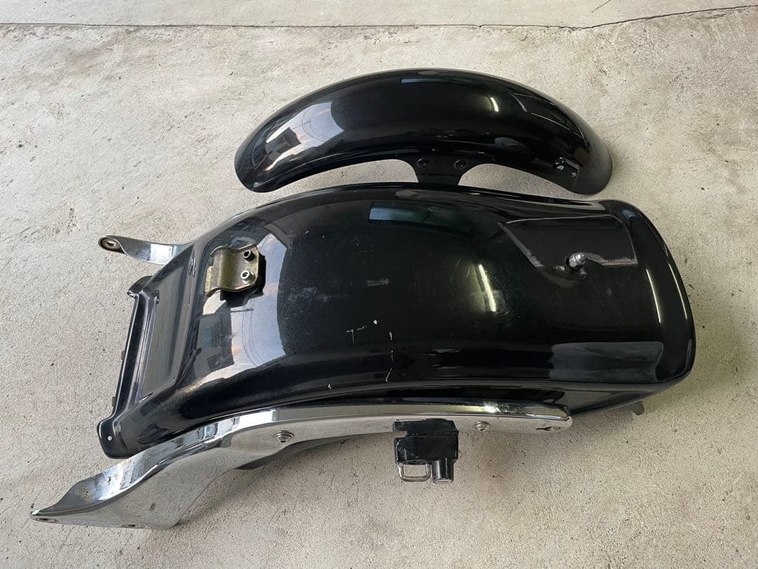 ブラック フロント・リアフェンダー
