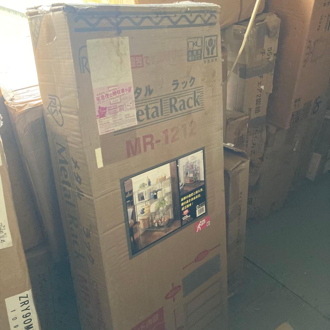 C2 アイリスオーヤマ　ラック　メタルラック　4段　スチールラック　Y