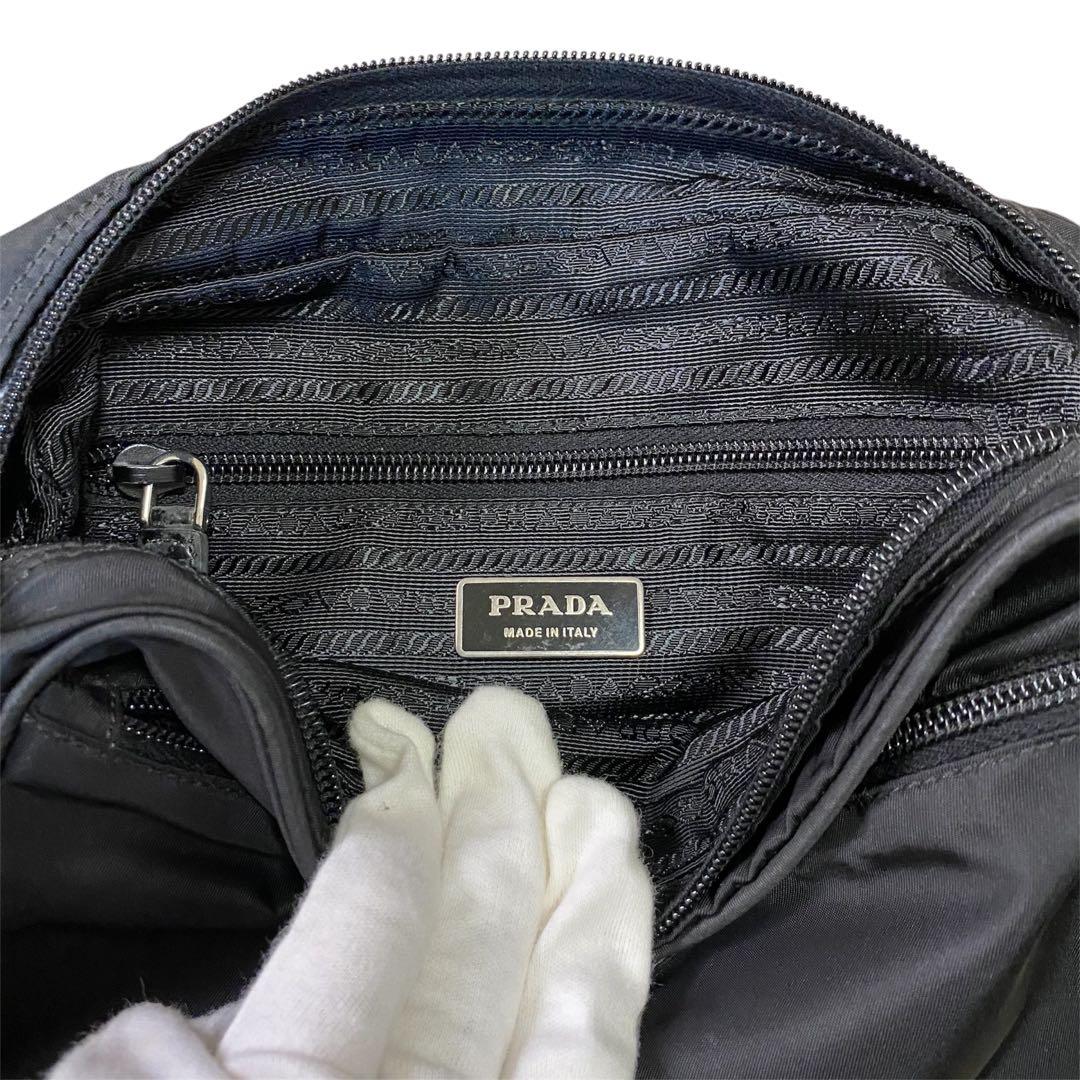 PRADA プラダ 三角ロゴプレート テスートナイロン ショルダーバッグ