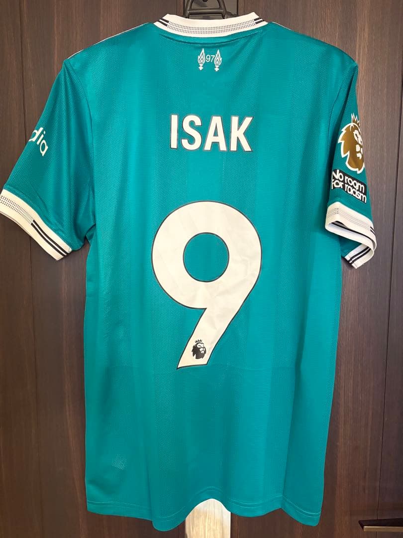 【新品未使用タグ付き】リバプール　25/26 サード　オーセンティック　イサク