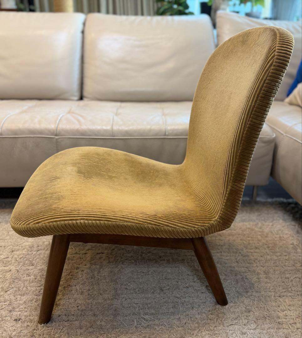 トラックファニチャー ラウンジチェア コーデュロイ