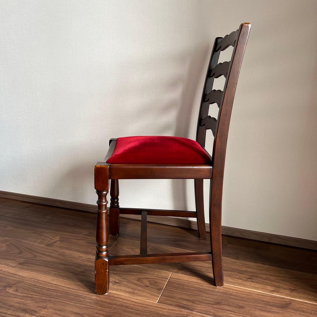 ④アンティーク　椅子　チェア　インテリア　ヴィンテージ　輸入家具　古家具　レトロ