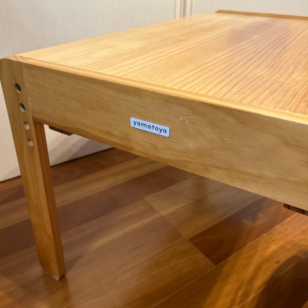 大和屋　yamtoya ノスタ　ラージデスク＆チェア　学習机　学習椅子　木製