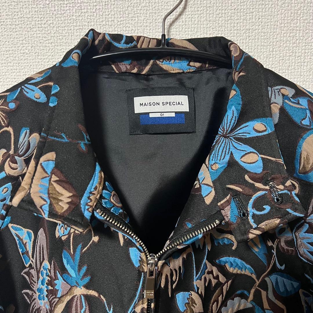 プライムオーバーフクレリーフジャガードスウィングトップブルゾン