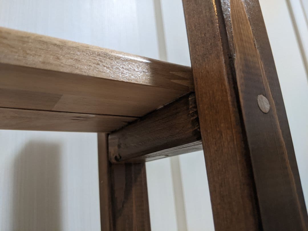 【奥行15cm】奥行狭い木製スリムラック［コミック　漫画　本棚　インテリア］