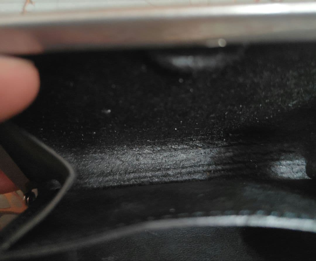 黒　Hender Scheme／エンダースキーマ3d purse財布　コンパクト