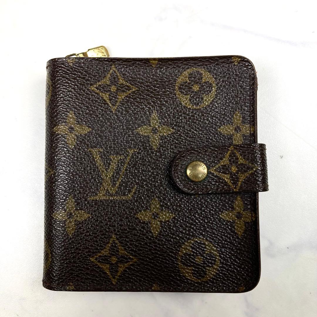 ルイヴィトンモノグラム コンパクト ジップ M61667 財布