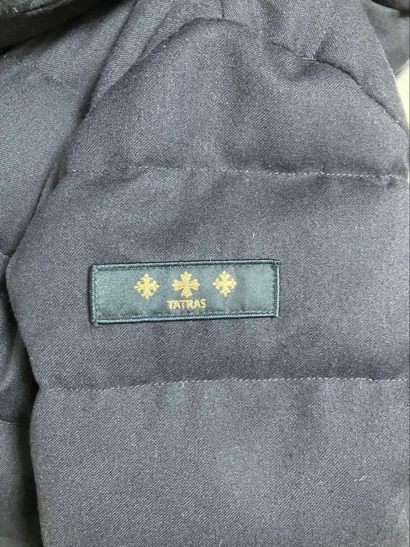 TATRAS Tomorroland別注　ネイビーダウンコート　01サイズ