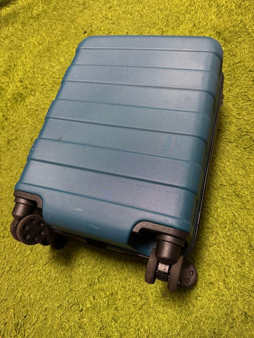 無印良品 MUJI 限定カラー ターコイズブルー 機内持ち込み可