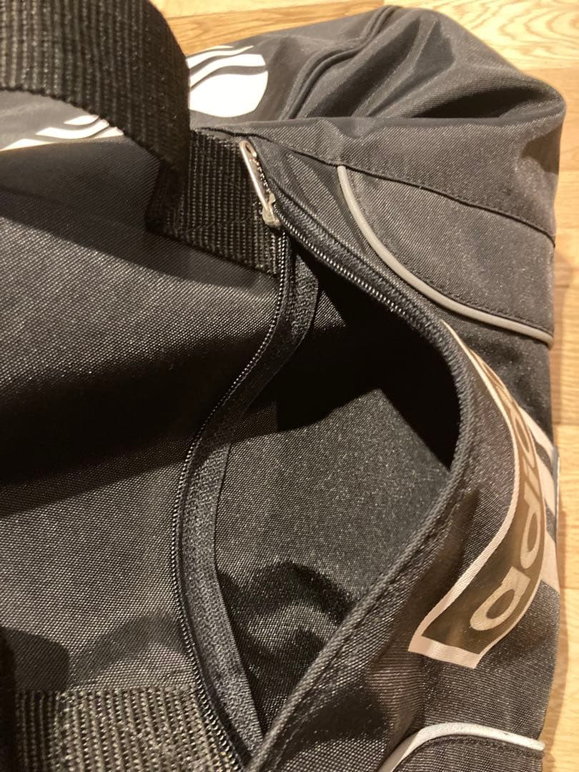 【激レア　旧ロゴ】adidas トレフォイル旧ロゴ　ボストンバッグ　アディダス