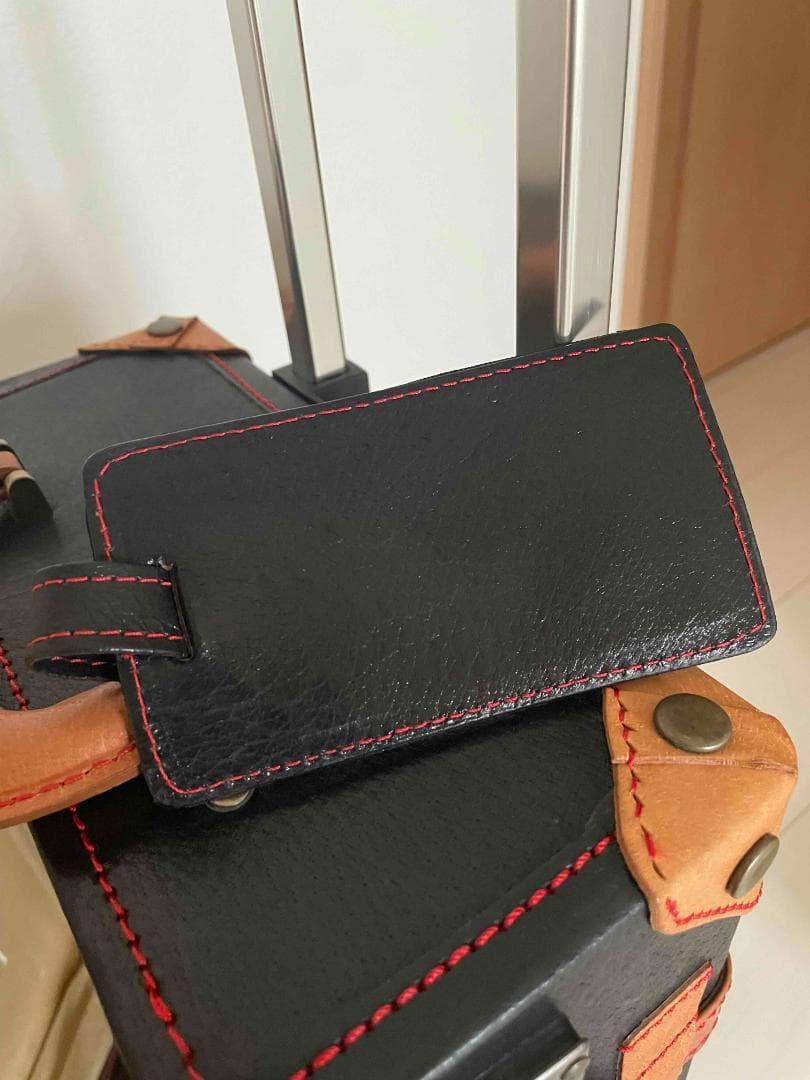 ユーラシアトランク　本革黒キャメル　機内持ち込み　キャリーカート　旅行鞄　シフレ