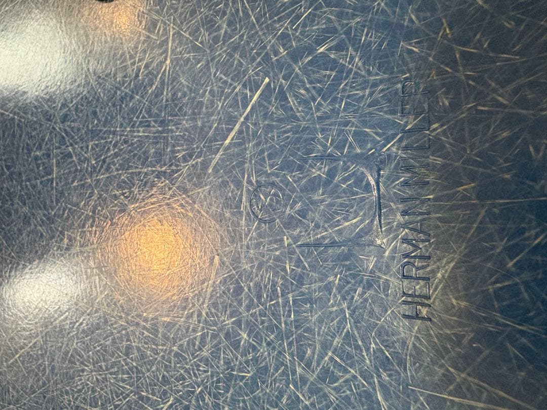 #blu navy　ハーマンミラー　ヴィンテージ　サイドシェルチェア