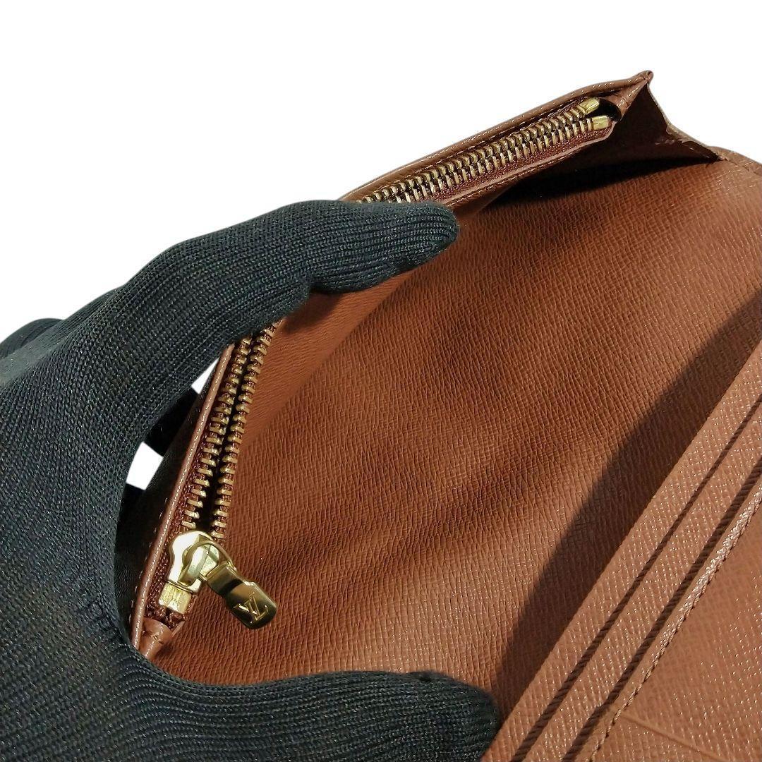 外観美 箱・保存袋付 ルイヴィトン モノグラム ポルトフォイユ ブラザ 831