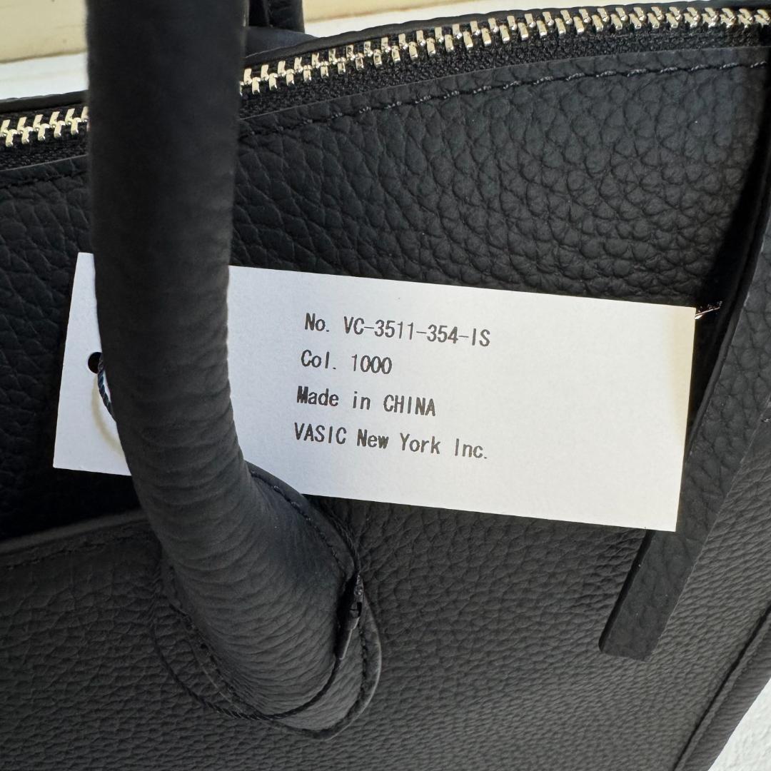 25SS新作　未使用　VASIC QUILL Mini トートバッグ　黒