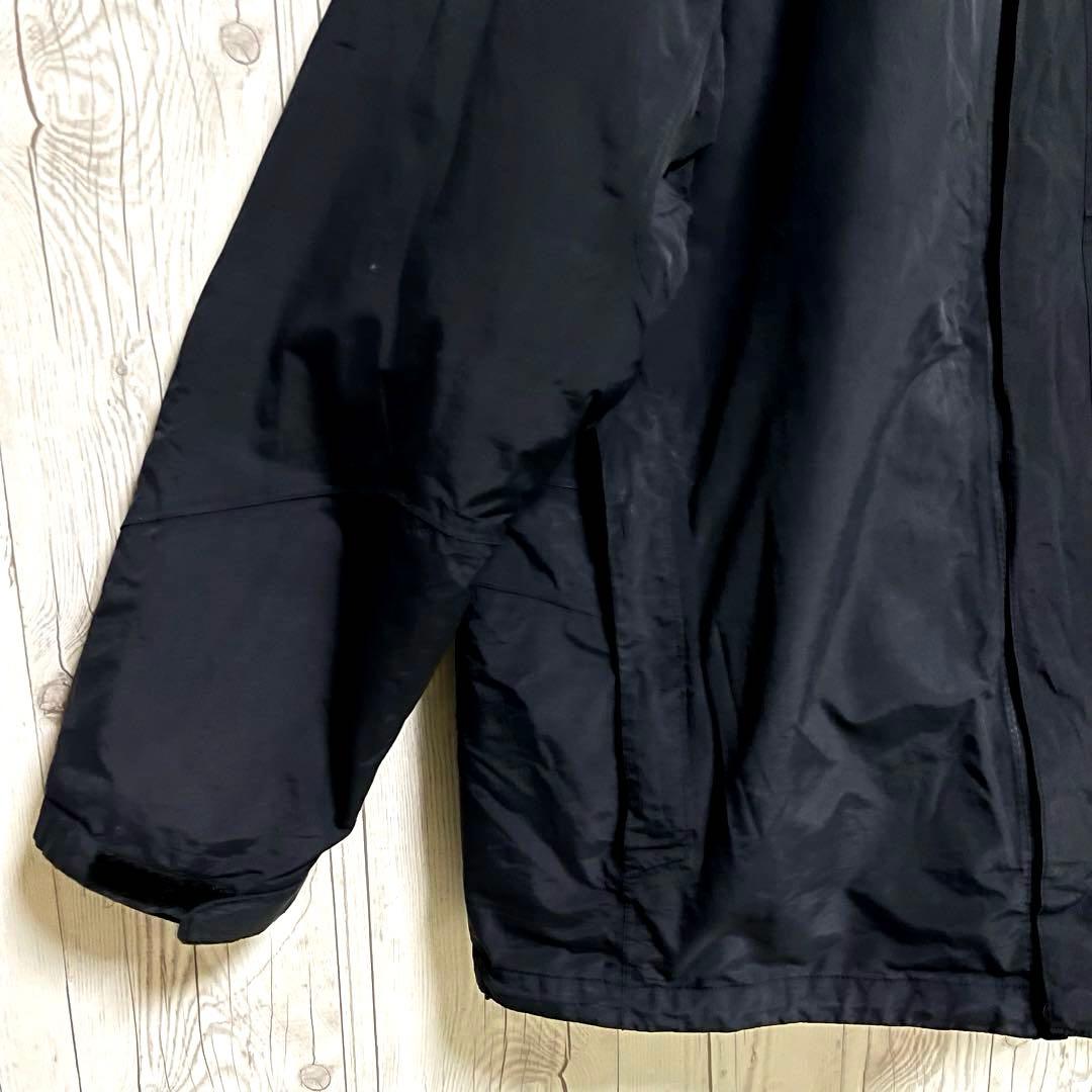 ノースフェイス★３WAY　マウンテンパーカー　ライナー付　XXL　黒　ロゴ刺繍