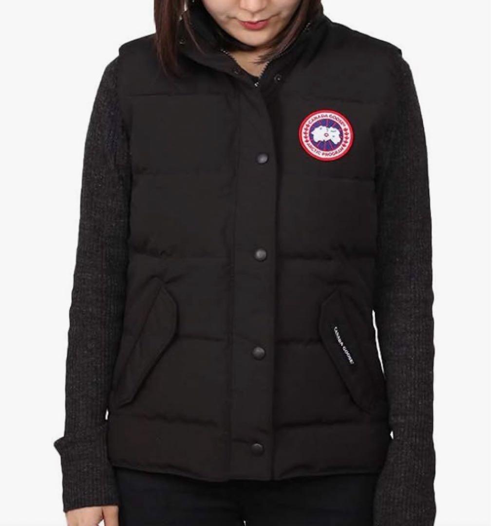 未使用品 カナダグース ダウンジャケット フリースタイルベスト レディース XS