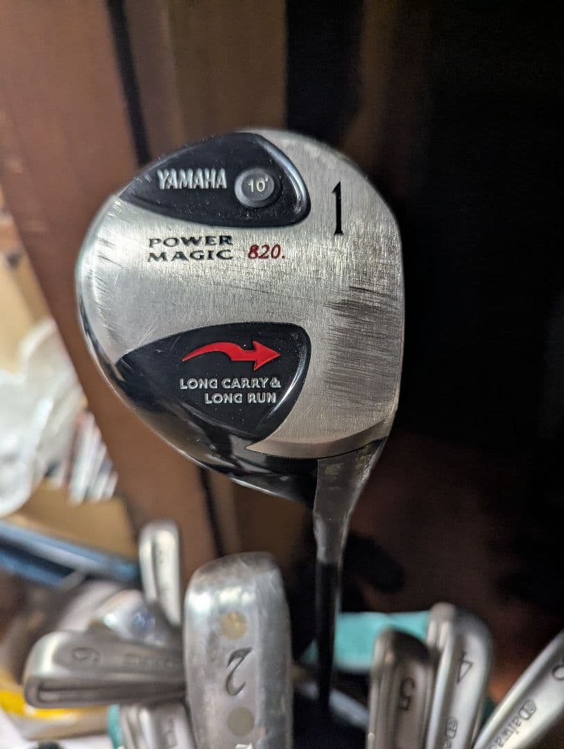 ゴルフバック&クラブ10本セット　メンズ