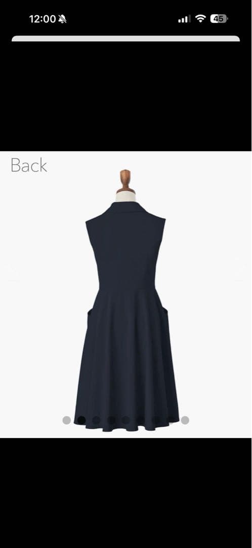 フォクシー DAISY LIN “Miss Daisy”希少42 濃紺2024