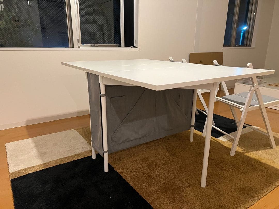 IKEA KALLHALL折りたたみテーブル & FRÖSVIフロースヴィチェア