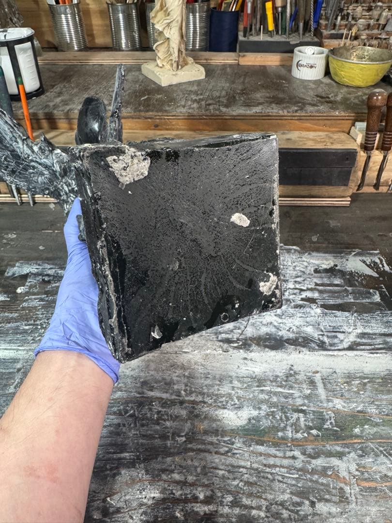 サモトラケのニケ・型製造・未仕上げ品 h350× w200×220 約1.5kg