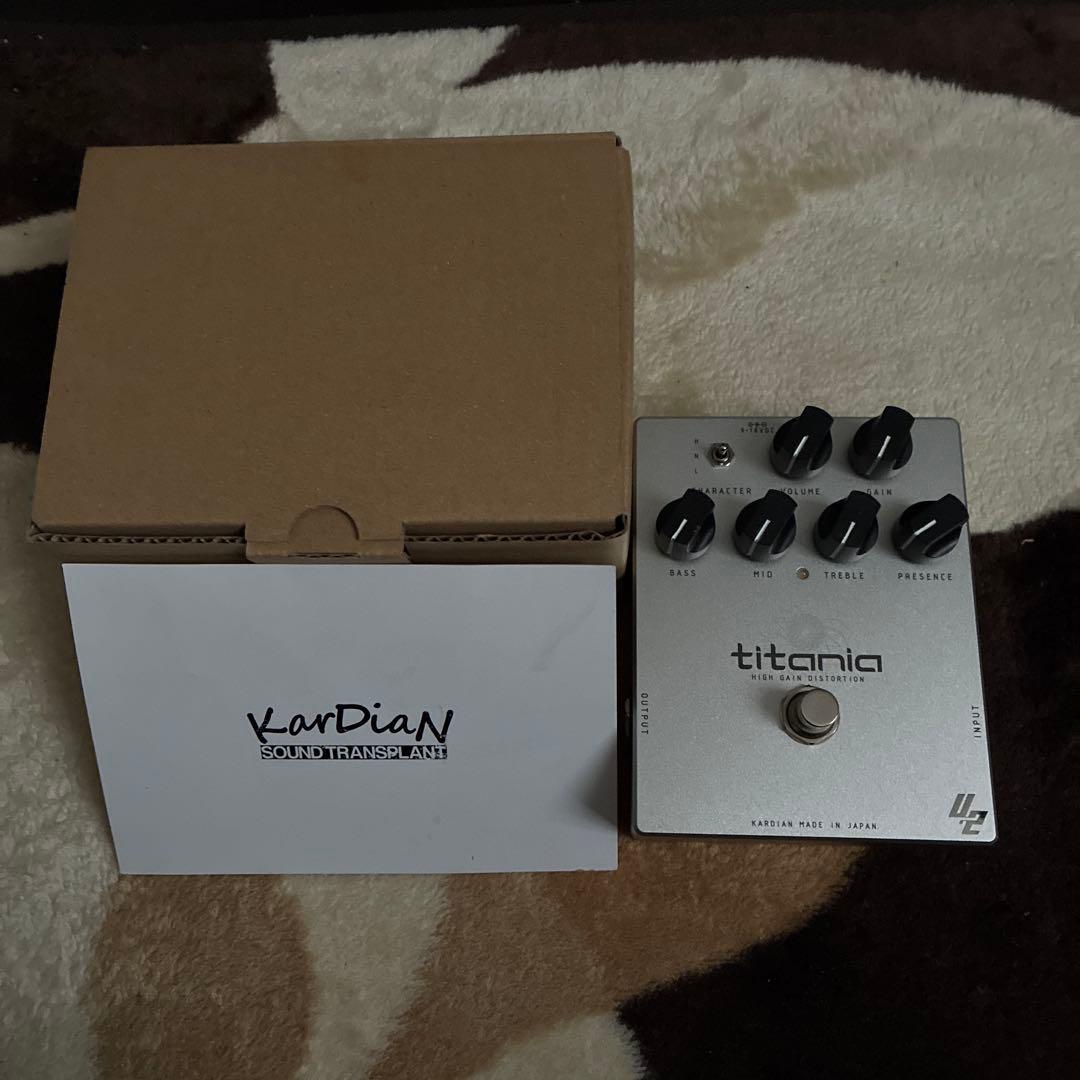 kardian titania ディストーション　V2 エフェクター