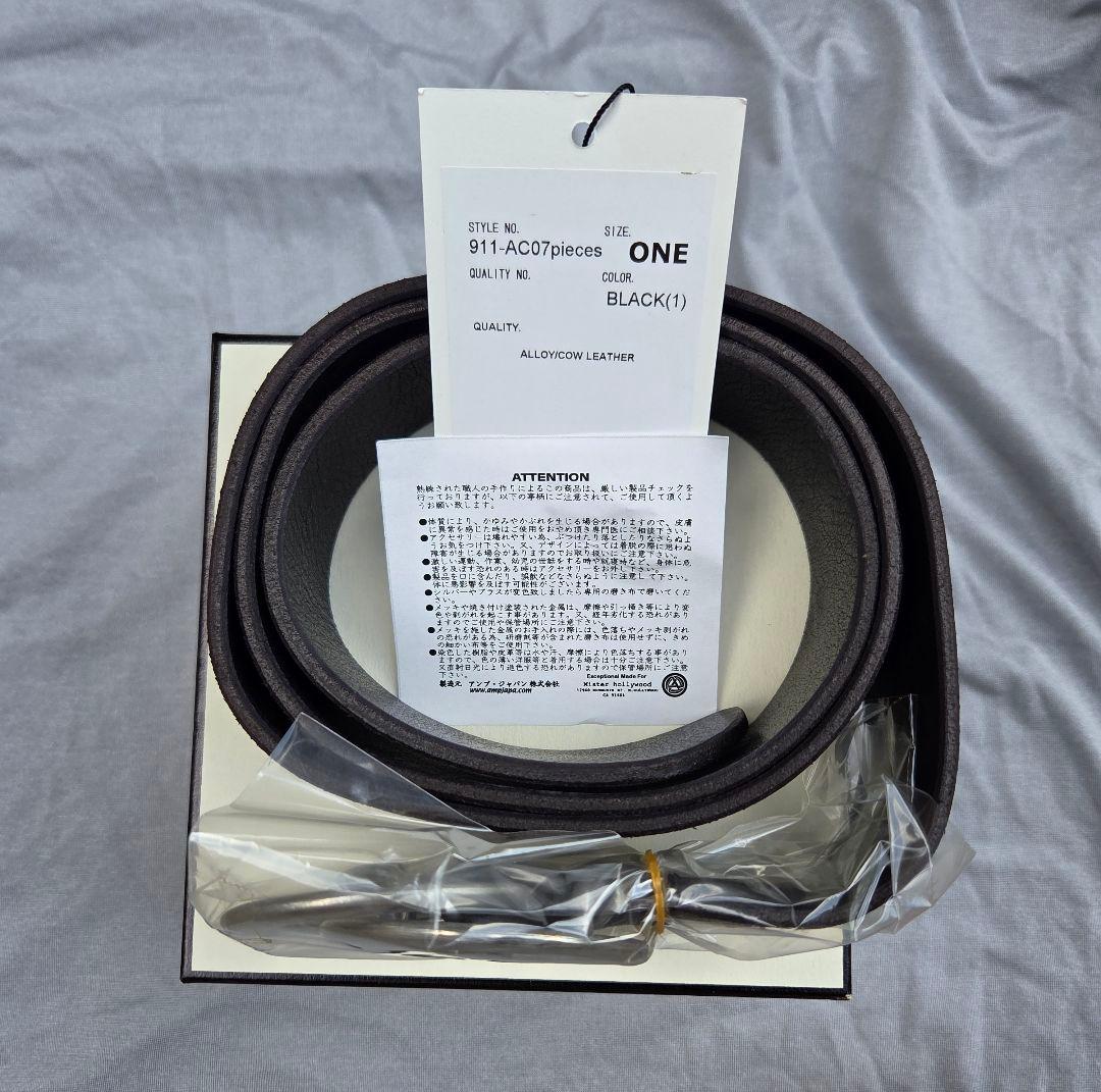 N.HOOLYWOOD ミスターハリウッド スターベルト リングベルト　星ベルト