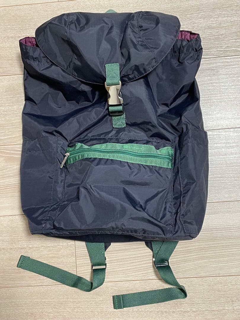 モ*ン様 レスポートサック×神崎恵 バックパック ナイロンリュック 超美品