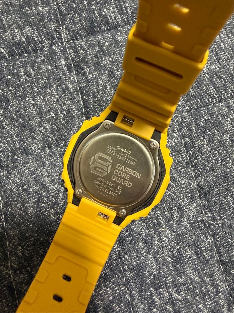 G-SHOCK GA-2100-9AJF イエロー