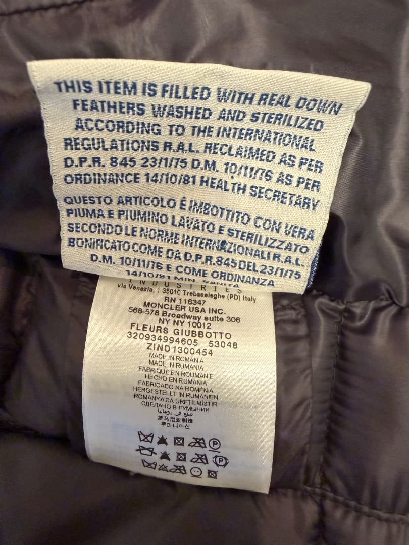 モンクレール　レディース　ロングダウン