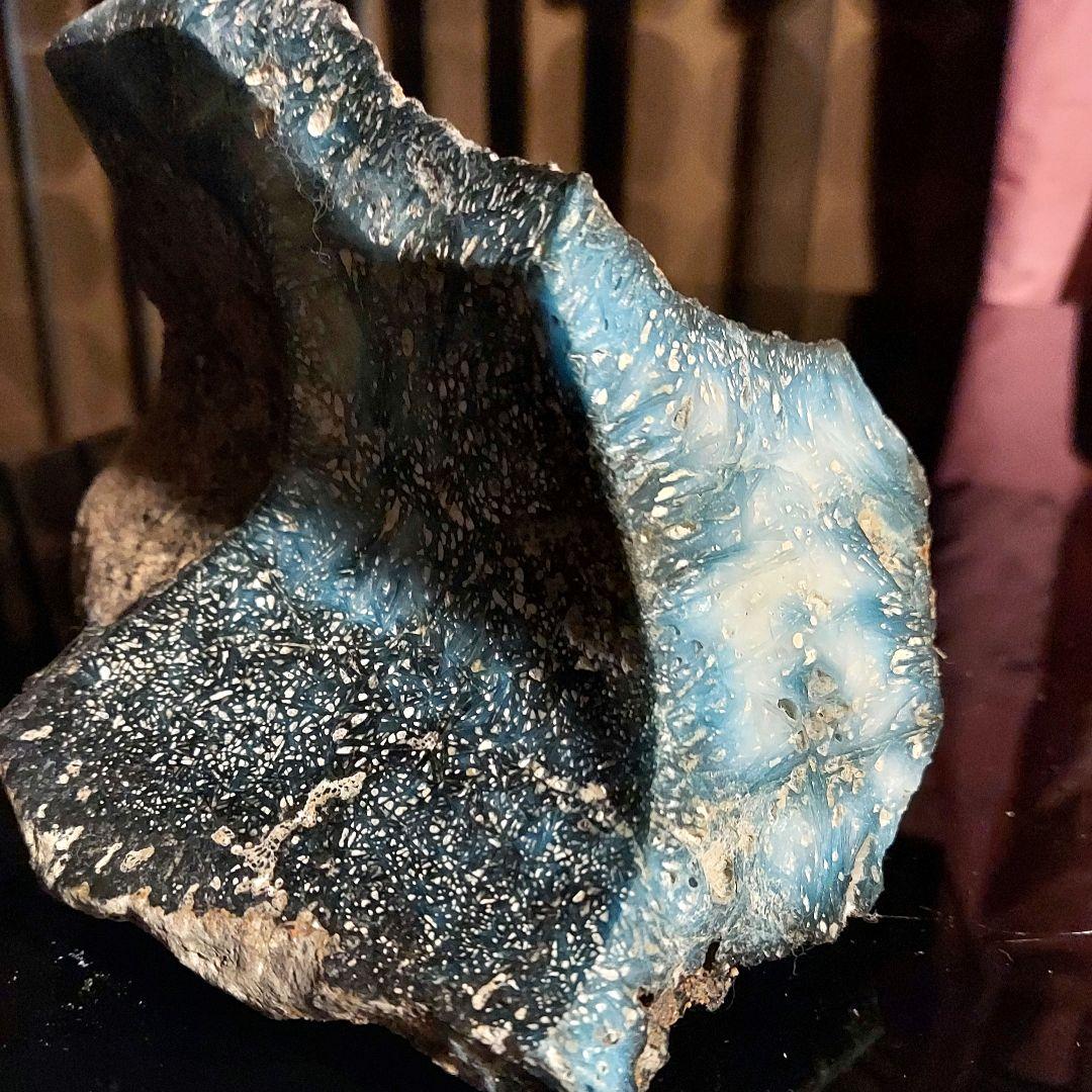 ド迫力！ブルーアイス グレイシアライト ナカウライト原石1,7kg超え巨石 67