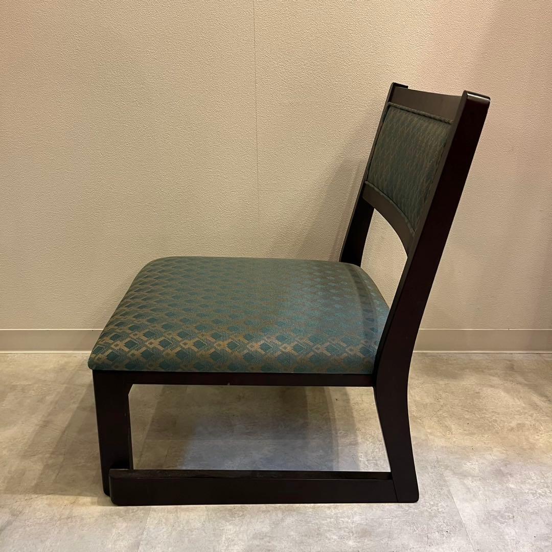 高脚座椅子　ローチェア　和風