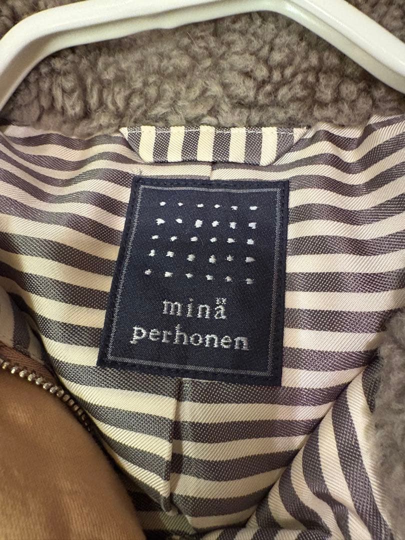 ミナペルホネン　タンバリンダウンベスト 38