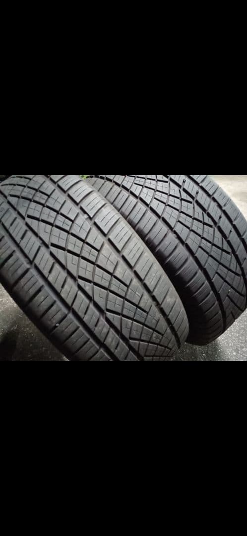トモヒサ 255/50R19 2本　9分山　2023年製造　コンチネンタル