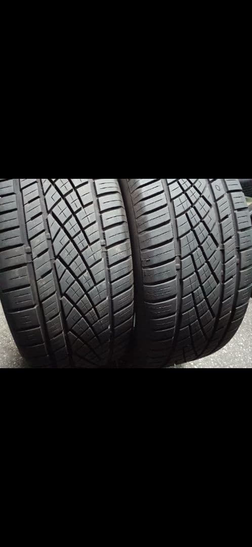 トモヒサ 255/50R19 2本　9分山　2023年製造　コンチネンタル