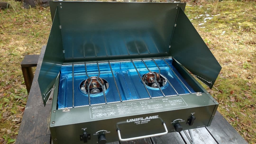 中*樹様 おまけ付き！未使用ユニフレームUS-2000＋コールマンスタンドセット