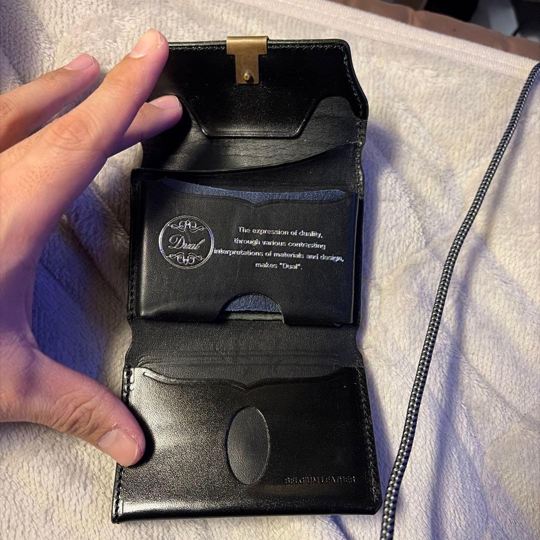 池之端銀革店 Dual サドルプルアップ コンパクトウォレット