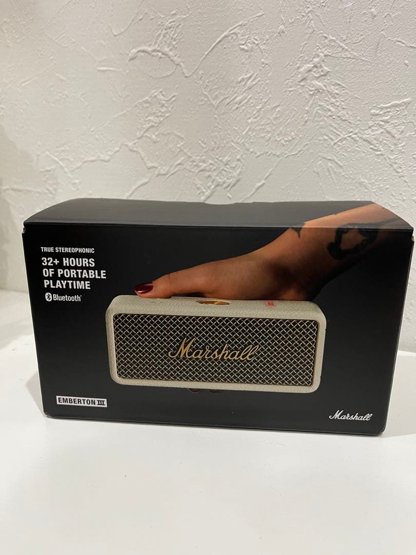 国内正規品　新品未使用　Marshall Emberton Ⅲホワイト