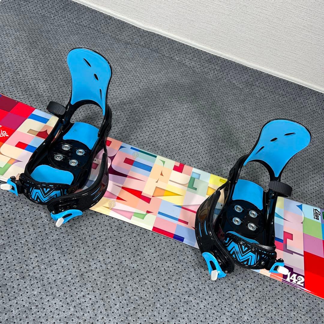 数回使用 142cm ELAN PRISM×MORROW AXIOM Mサイズ