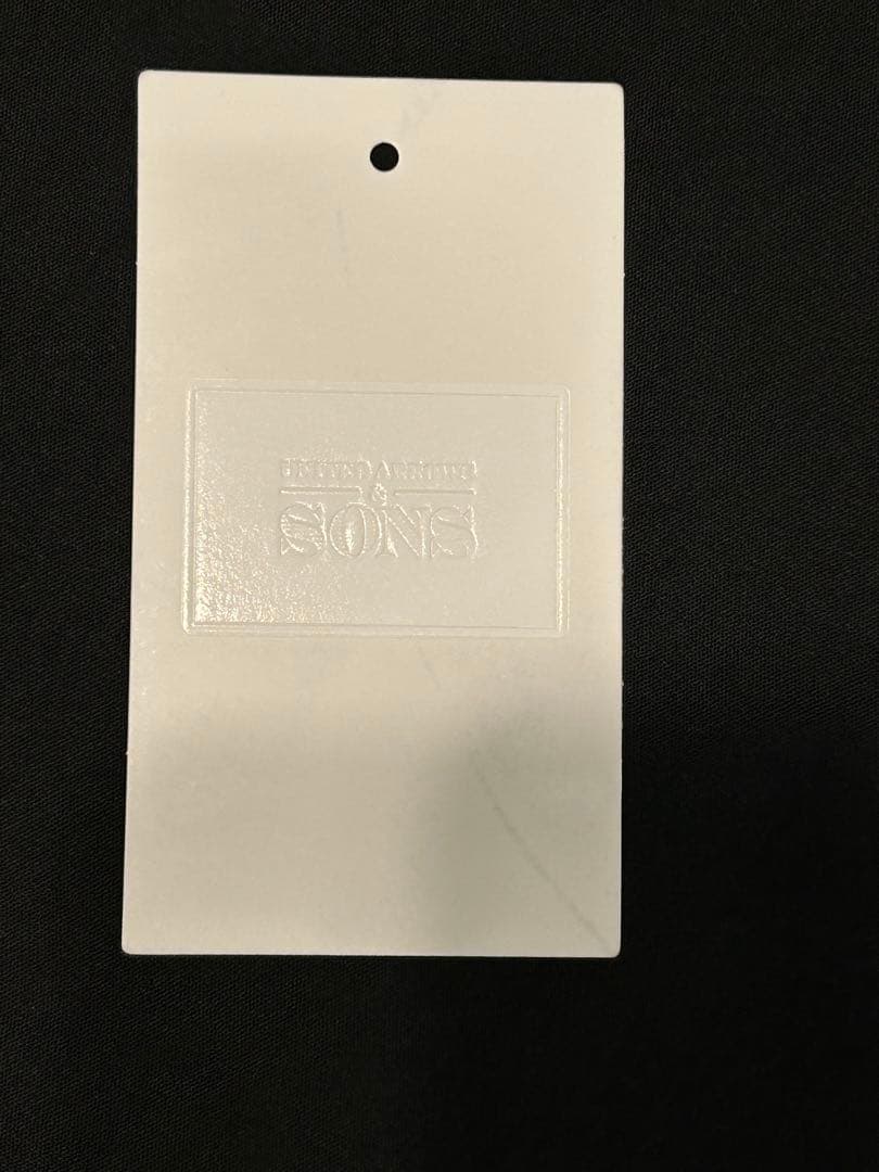 【美品】UNITED ARROWS ダイスケオバナ スタンドシャツ ブラック M