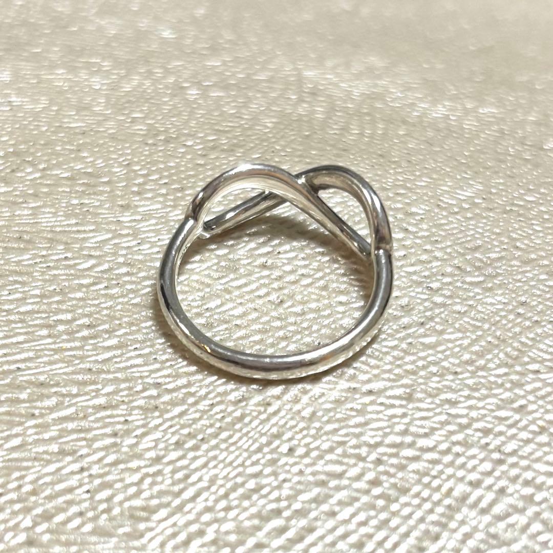 【美品】Tiffanyインフィニティシルバー リング